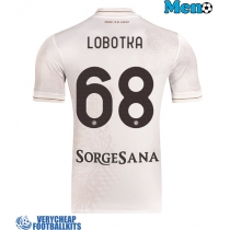 SSC Napoli Stanislav Lobotka #68 Replica Away Shirt 2025-26 Short Sleeve